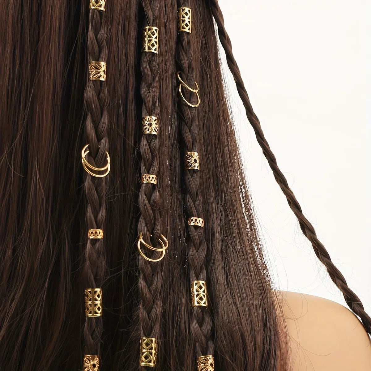 Bijoux de cheveux pour tresse